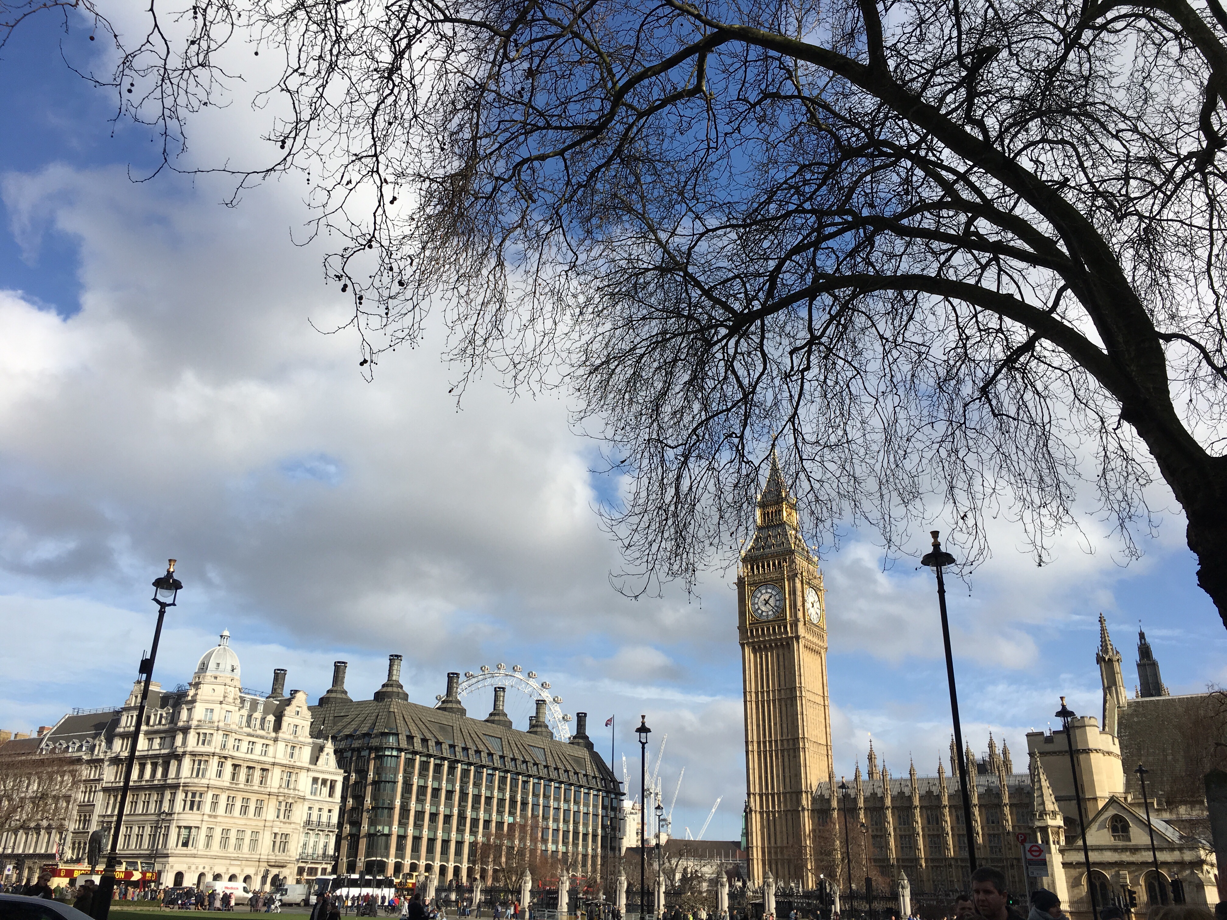 Beautiful historic London England cityscape